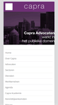 Mobile Screenshot of capra.nl