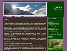 Tablet Screenshot of capra.no
